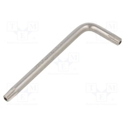 10 pcs : 114725R - Wrench, Torx® with protection, T25H, tool steel, 67.5mm