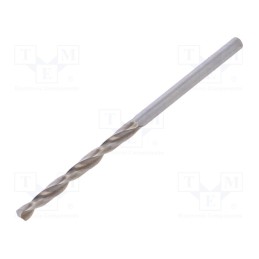 10 pcs : 18400250100 - Drill bit, for metal, Ø: 2.5mm, L: 57mm, Working part len: 30mm