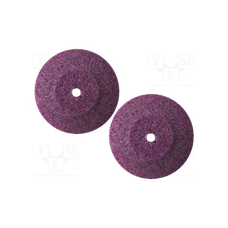 10 set : M.2510 - Grinding wheels, 22mm, aluminium oxide, steel, 2pcs.