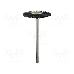 10 pcs : M.4115 - Brush, Ø: 21mm, Ø: 2.35mm, bristle