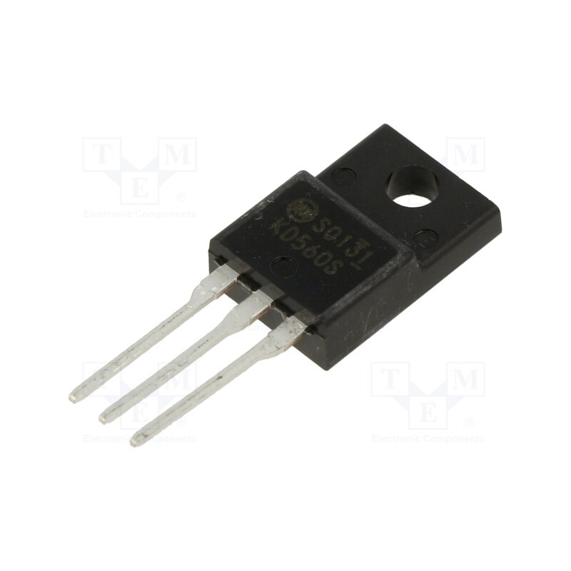 10 pcs : KD5SF60S-5600 - Triac, 600V, 5A, FTO-220AG (5012), Igt: 20mA, Ifsm: 50A