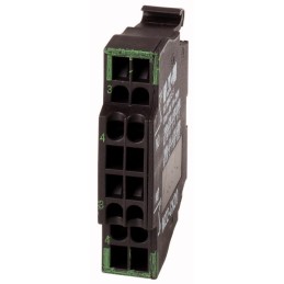 1 pcs - Eaton RMQ Titan M22 Series Contact Block for Use with NZM1, 220 V dc, 240V ac, 2NO
