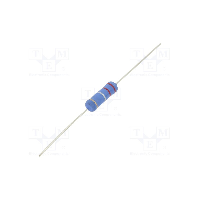 50 pcs : 1625892-2 - Resistor: metal oxide, 220mΩ, 3W, ±5%, Ø5.5x16mm, -55÷155°C
