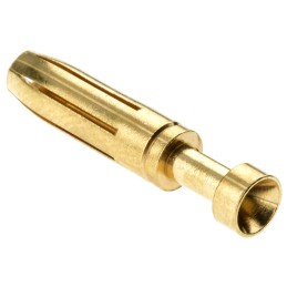 25 pcs - Han E Female 16A Crimp Contact Minimum Wire Size 1mm² Maximum Wire Size 1mm² for use with Heavy Duty Power Connector