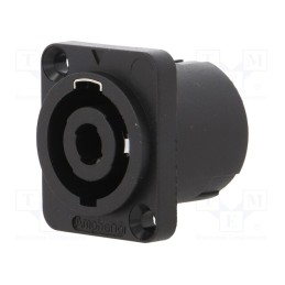 10 pcs : SP-4-MD - Socket, loudspeaker, male, PIN: 4, 30A, 133V, thermoplastic, SP, IP54