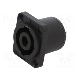 10 pcs : SP-4-MDA - 4 POLE, D FLANGE, SOLDER, THRUHOLE, BLACK, AIRTIGHT