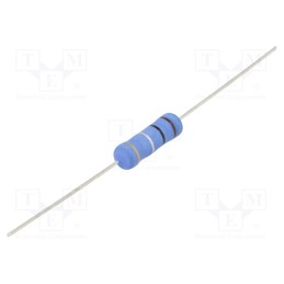 50 pcs : 1625892-1 - Resistor: metal oxide, 100mΩ, 3W, ±5%, Ø5.5x16mm, -55÷155°C