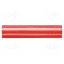10 pcs : KU 320 / RT - Connector: 4mm banana, adapter, red, 70VDC, 16A, 45mm, -10÷70°C