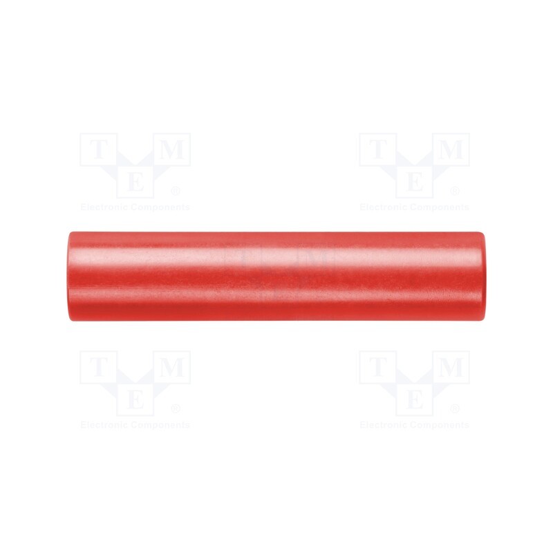 10 pcs : KU 320 / RT - Connector: 4mm banana, adapter, red, 70VDC, 16A, 45mm, -10÷70°C