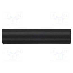 10 pcs : KU 320 / SW - Connector: 4mm banana, adapter, black, 70VDC, 16A, 45mm, -10÷70°C