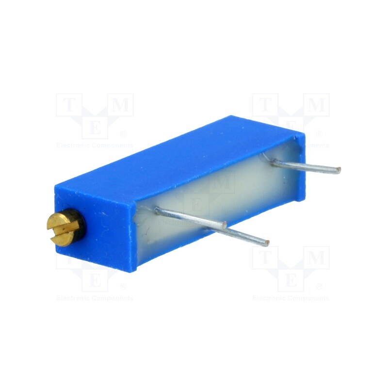 10 pcs : T18105KT10 - Potentiometer: mounting, multiturn, 1MΩ, 750mW, ±10%, linear