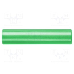 10 pcs : KU 320 / GN - Connector: 4mm banana, adapter, green, 70VDC, 16A, 45mm, -10÷70°C