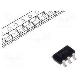 10 pcs : TPS73033DBVR - IC: voltage regulator, LDO,fixed, 3.3V, 0.2A, SOT23-5, SMD, Ch: 1