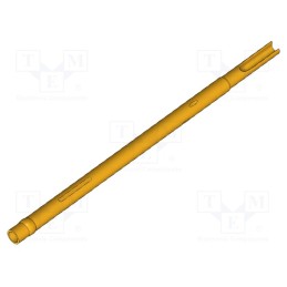 10 pcs : KS-075 30 E03 - Test probe socket, Contact plating: gold-plated, soldered, 30mm