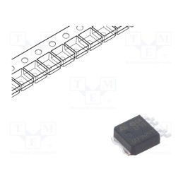 10 pcs : LF33CPT-TR - IC: voltage regulator, LDO,linear,fixed, 3.3V, 0.5A, PPAK, SMD