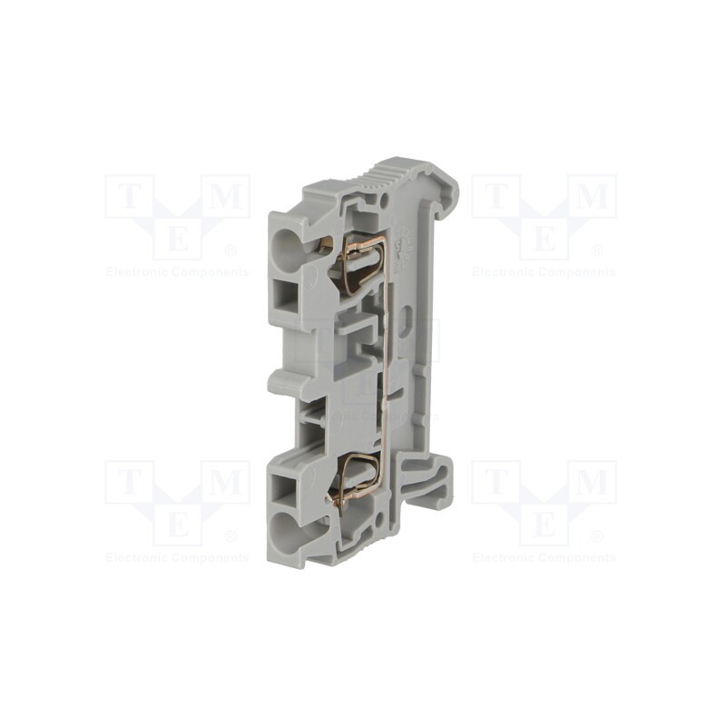 10 pcs : ST 2,5 3031212 - Splice terminal: rail, 0.08÷2.5mm2, ways: 1, terminals: 2, grey