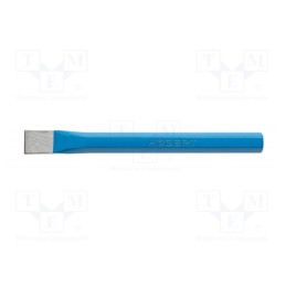 10 pcs : HT3B721 - Cold chise, L: 142mm, Tipwidth: 10mm