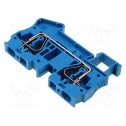 10 pcs : ST 6 BU 3031490 - Splice terminal: rail, 0.2÷6mm2, ways: 1, terminals: 2, blue, ST