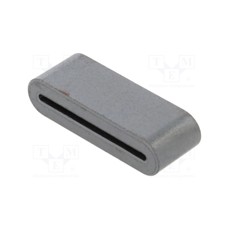 10 pcs : ESD-FPL-20-12 - Core: ferrite, for flat cable, A: 33.2mm, B: 27mm, C: 8mm, D: 12mm