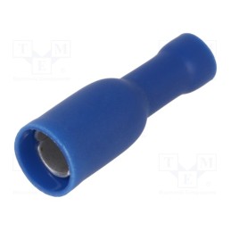 50 pcs : ST-051/B - Terminal: round, female, Ø: 5mm, 1.5÷2.5mm2, crimped, for cable