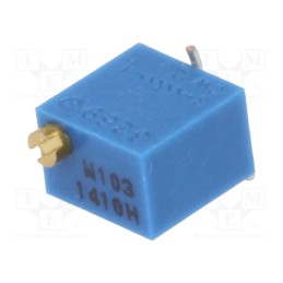 10 pcs : 1806WSMD-10K - Potentiometer: mounting, vertical,multiturn, 10kΩ, 250mW, SMD