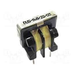 10 pcs : DUS-9.8/0.47/2.5 - Inductor: wire with current compensation, THT, 0.47mH, 2.5A, 20Ω