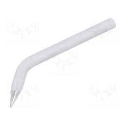 10 pcs : W2-1 - Tip, bent conical, 0.6mm, for soldering iron, ZD-555
