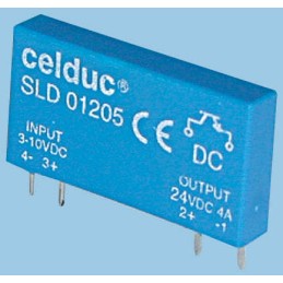 1 pcs - Celduc SP-ST-SL Series Solid State Relay, 2.5 A Load, PCB Mount, 32 V Load, 10 V dc Control