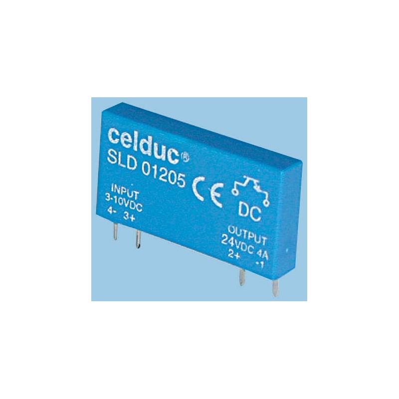 1 pcs - Celduc SP-ST-SL Series Solid State Relay, 2.5 A Load, PCB Mount, 32 V Load, 10 V dc Control