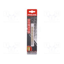 10 pcs : 77855K - Drill bit, for metal, Ø: 5.5mm, Features: grind blade, blister