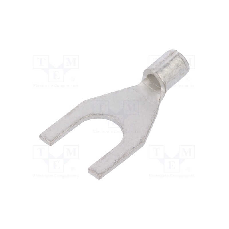 50 pcs : ST-097/4 - Tip: fork, M6, 1.5÷2.5mm2, crimped, for cable, non-insulated