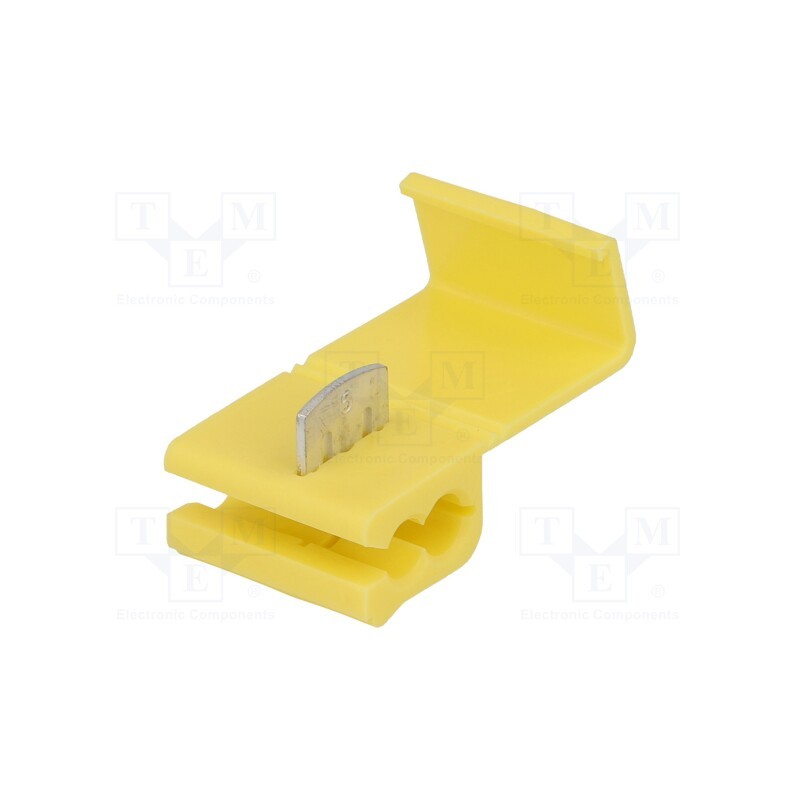 50 pcs : ST-100/Y - Quick splice, IDC, 4÷6mm2, for cable, yellow, Variant: splitter