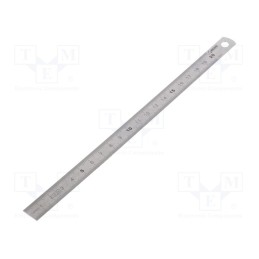 10 pcs : 1051-03 - Ruler, L: 200mm, Width: 13mm
