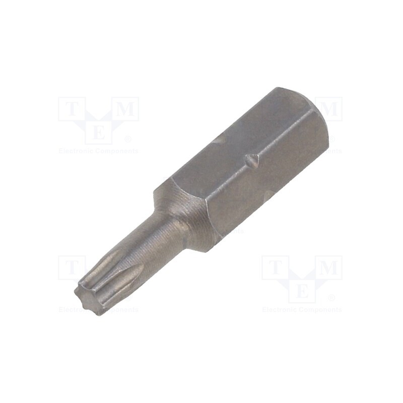 10 pcs : 4926 - Screwdriver bit, Torx®, TX15, Overall len: 25mm, STANDARD
