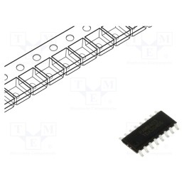 10 pcs : PAM8403DR-H - IC: audio amplifier, Pout: 3W, Ch: 2, Amp.class: D, SOP16, 2.5÷5.5VDC