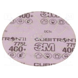 20 pcs : 775L P400 125MM CUBITRON II - Wheel, 125mm, Granularity: 400, with holes, CUBITRON II