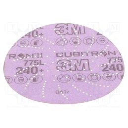 20 pcs : 775L P240 125MM CUBITRON II - Wheel, 125mm, Granularity: 240, with holes, CUBITRON II