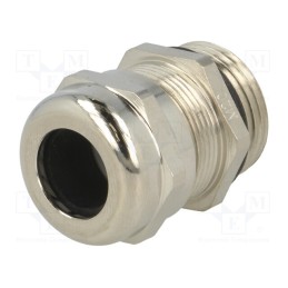 10 pcs : 2520 - Cable gland, M20, 1.5, IP68, brass, Body plating: nickel