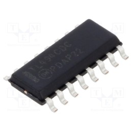 10 pcs : TL494CDR2G - IC: PMIC, PWM controller, 7÷40V, SO16, boost,push-pull, 0÷45%, SMPS