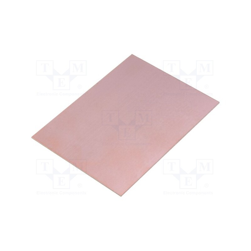 20 pcs : - Laminate, FR4,epoxy resin, 1mm, L: 100mm, W: 75mm, Coating: copper