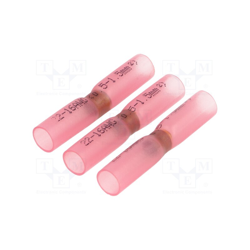 10 set : ST-ASS-HST3-1/2 - Kit: self-soldering sleeve wire splices, insulated, 0.5÷1.5mm2