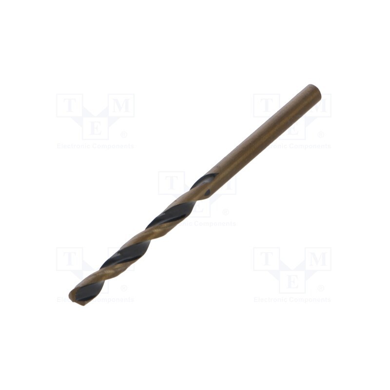 50 pcs : 79040 - Drill bit, for metal, Ø: 4mm, Features: grind blade