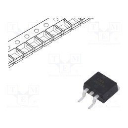 10 pcs : AP1084KG-13 - IC: voltage regulator, LDO,linear,adjustable, 1.25÷3.3V, 5A, SMD