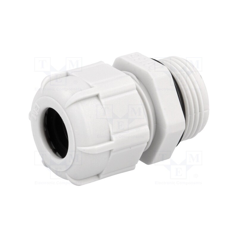 20 pcs : 4013 - Cable gland, PG13,5, IP68, polyamide, grey, UL94V-2