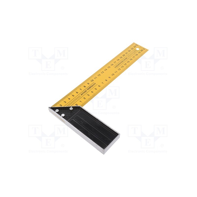 10 pcs : 21125 - Try square, L: 250mm