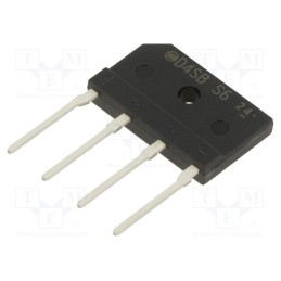 10 pcs : D4SBS6-7000 - Bridge rectifier: single-phase, Urmax: 60V, If: 4A, Ifsm: 60A, flat