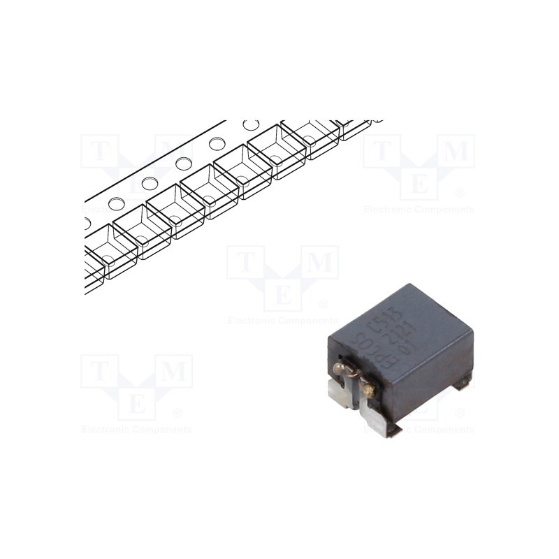 10 pcs : B82789C0513N002 - Inductor: common mode, SMD, 51uH, 250mA, 550mΩ, -30÷50%, 42VAC