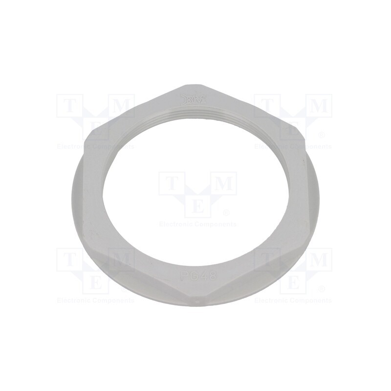 20 pcs : 4848 - Nut, PG48, polyamide, 70mm, grey