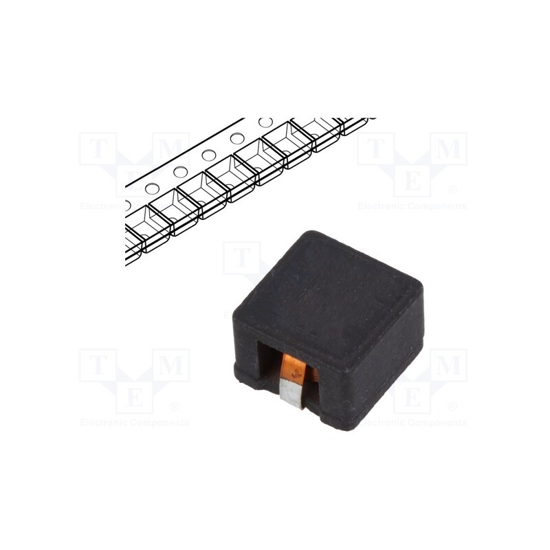 10 pcs : HCI0750-1R5 - Inductor: wire, SMD, 1.5uH, Ioper: 13A, 4.5mΩ, ±20%, Isat: 12A, bulk
