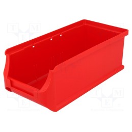10 pcs : W-456231 - Container: cuvette, plastic, red, 102x215x75mm, ProfiPlus Box 2L